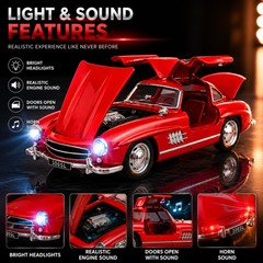 Mercedes 300-SL 1:32 Scale Die-Cast Car
