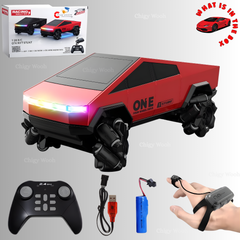 Remote Control 1:28 Tesla Cyber truck Style Stunt Car for Kids