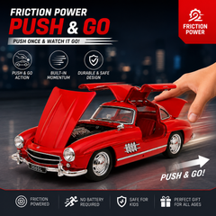 Mercedes 300-SL 1:32 Scale Die-Cast Car