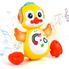 Musical Duck Toy for Kids with Light & Sound Flapping Wings Dancing Toy for kids