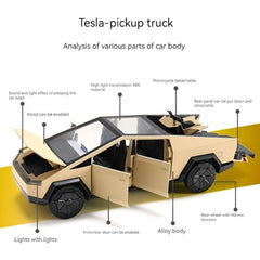 Tesla Cyber Truck Scale 1:24 Diecast Model