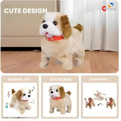Jumping, Walking and Barking Dog Soft Toy