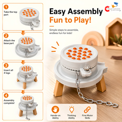 Moving Chain Horse Toy