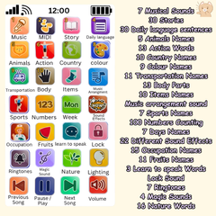 24 Modes Smart Phone For Kids