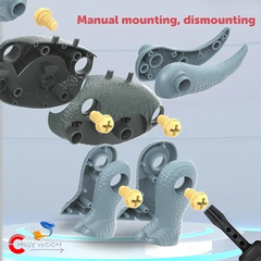 Diy Dinosaur Toy Figure (Pack of 4)