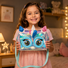 Unicorn Winking Sling Bag
