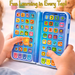 Foldable Kids Learning Phone Toy with 92 Interactive Keys