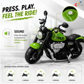 Moto Motorcycle Die-Cast Bike Pull-Back Action