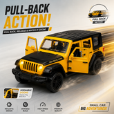 Rubicon Style Jeep Die-Cast Car