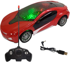 Remote Control 3D Light Car