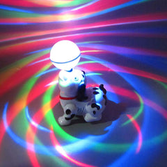 Chigy Wooh Dancing Dog with Music Flashing Lights For Kids