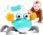 Crawling Crab Musical Toy with LED Lights & Rechargeable Battery