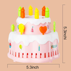 Birthday Cake Bubble Making Machine