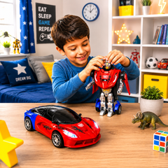 2-in-1 Deformation Robot Car Toy for Kids