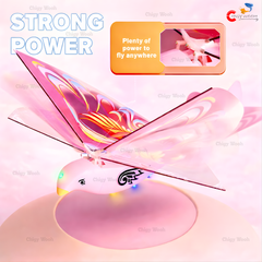 LED Flying Bird Toy with Flapping Wings