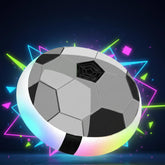Chigy Wooh Floating Hover Football with Colorful Flash Light Effect Indoor & Outdoor Pro Air Football Game for Boys & Girls Best Gift for 3+ Year Old Kids