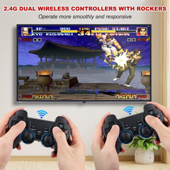 Chigy Wooh Wireless video games for tv gaming Retro gaming console with Game Stick Plug & Play TV Video Game Set for 2 player