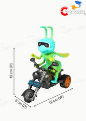 Insect Bike Figurines – Educational Bug Action Toy Set for Kids