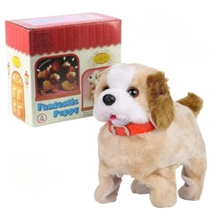 Jumping, Walking and Barking Dog Soft Toy