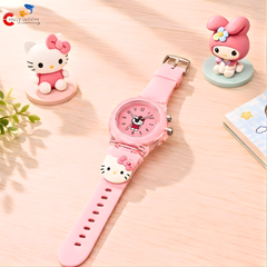 Pink Kitty Watch for Kids
