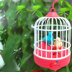 Talking Bird Toy for Kids Interactive & Repeat What You Said Singing Chirping in The Birdcage Gifts for Babies, Kids & Children (Multi)