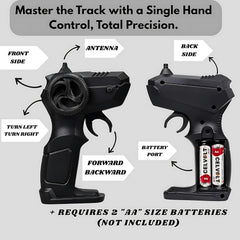 Chigy Wooh Remote Control Tesla Cybertruck Scale 1:14 High Speed with Light Effect Cyber Truck for Kids