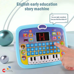 Educational Learning Kids Laptop Tablet Computer Plus Piano with led Screen for 3+ Year Old's Girls and Boys