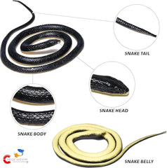 Realistic Rubber Snake Toy