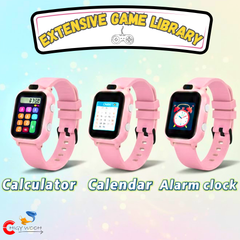Kids Smart Touch Game Watch (Pink)