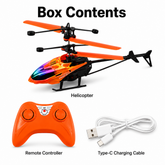 Remote Control Flying Helicopter WIth LED Lights
