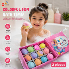 Chigy Wooh Kids Bath Bombs with Surprise Toys