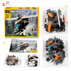 Chigy Wooh 33-in-1 Transform Robot Building Blocks Set