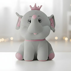 Crown Elephant Soft Toy