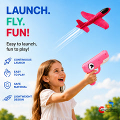 Catapult Gun Aircraft Launcher Toy
