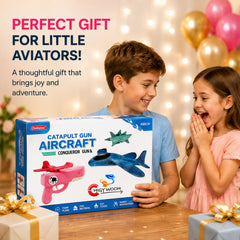 Catapult Gun Aircraft Launcher Toy