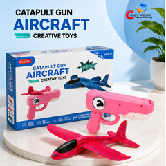 Catapult Gun Aircraft Launcher Toy
