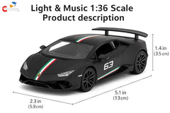 Lamborghini 1:36 Scale Car