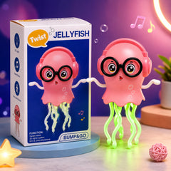 Dancing Jellyfish LED Musical Toy – Bump & Go