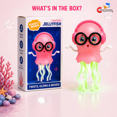 Dancing Jellyfish LED Musical Toy – Bump & Go