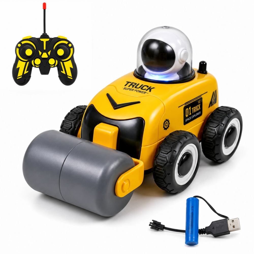 Remote Control Road Roller Toy Car