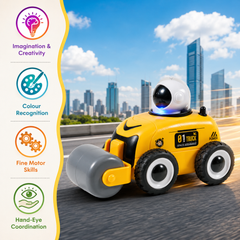 Remote Control Road Roller Toy Car