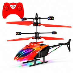 Remote Control Flying Helicopter WIth LED Lights
