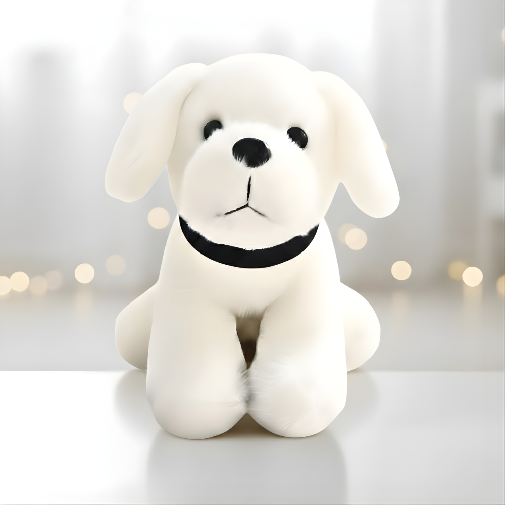 Sitting Dog Plush Soft Toy