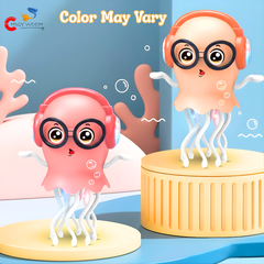 Dancing Jellyfish LED Musical Toy – Bump & Go