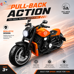 Mini Cruiser Pull Back Toy Bike