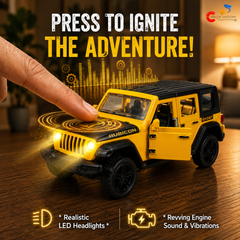 Rubicon Style Jeep Die-Cast Car