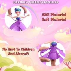 Magic Flying Fairy Doll For Kids (Random Color)