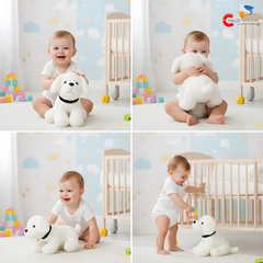 Sitting Dog Plush Soft Toy