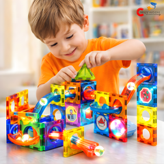 49 Pcs STEM Light Magnetic Building Blocks