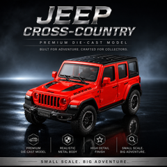 Jeep 1:24 Die Cast Car Toy